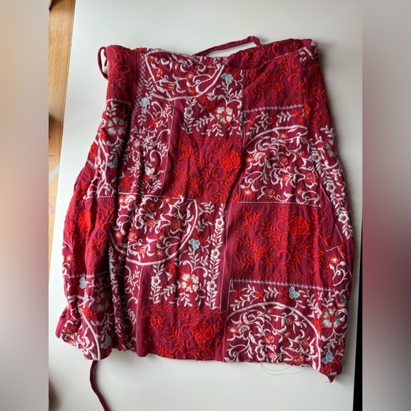 Anthropologie Embroidered Skirt - Picture 2 of 6